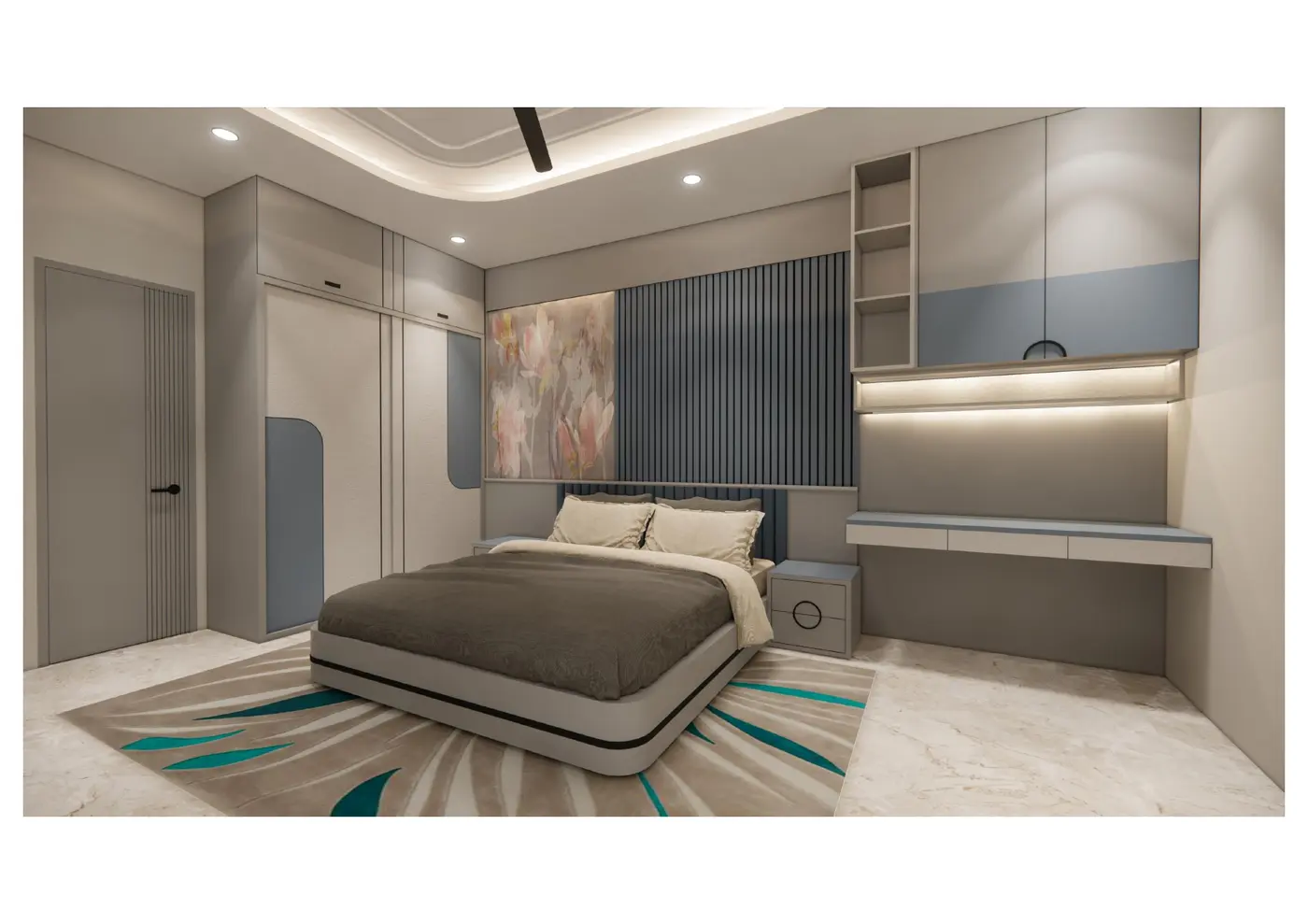 Executive Bedroom - View 1