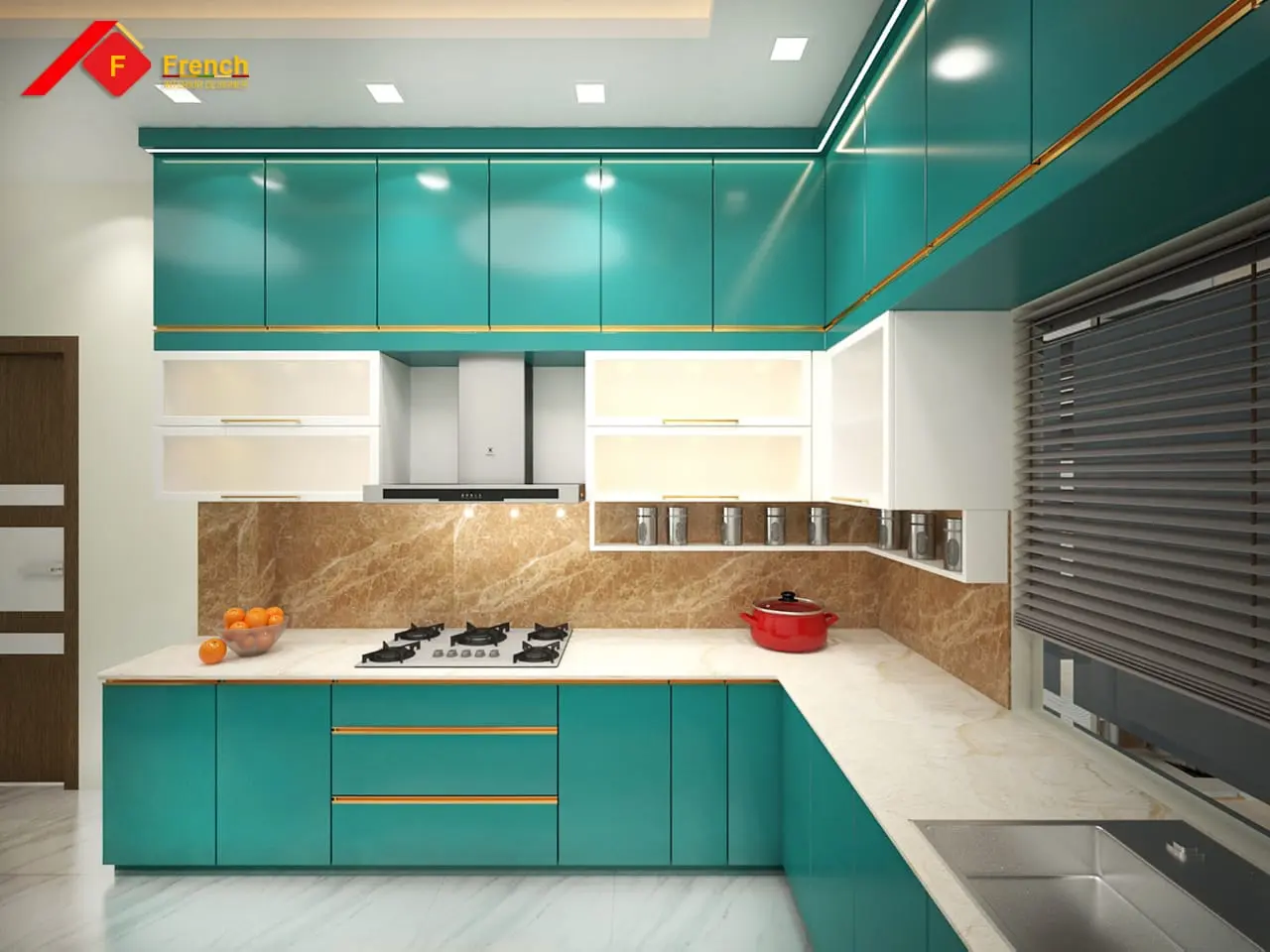 Modern Kitchen Design - View 4